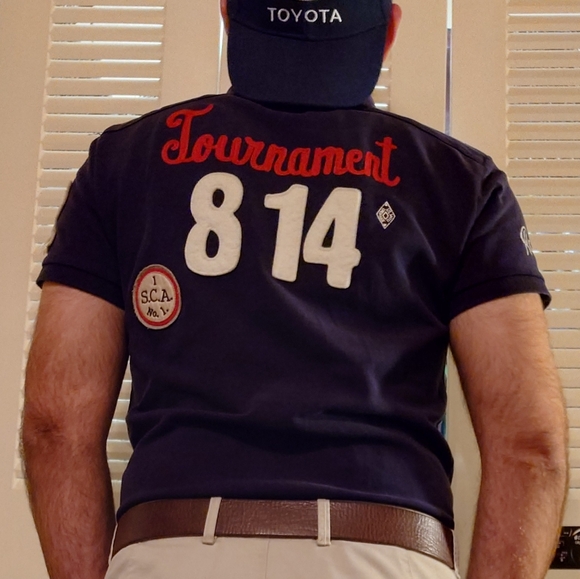 Y2K 2010s Scotch & Soda Short Sleeve Polo Navy Shirt 8 14 San Diego CA - Picture 2 of 13